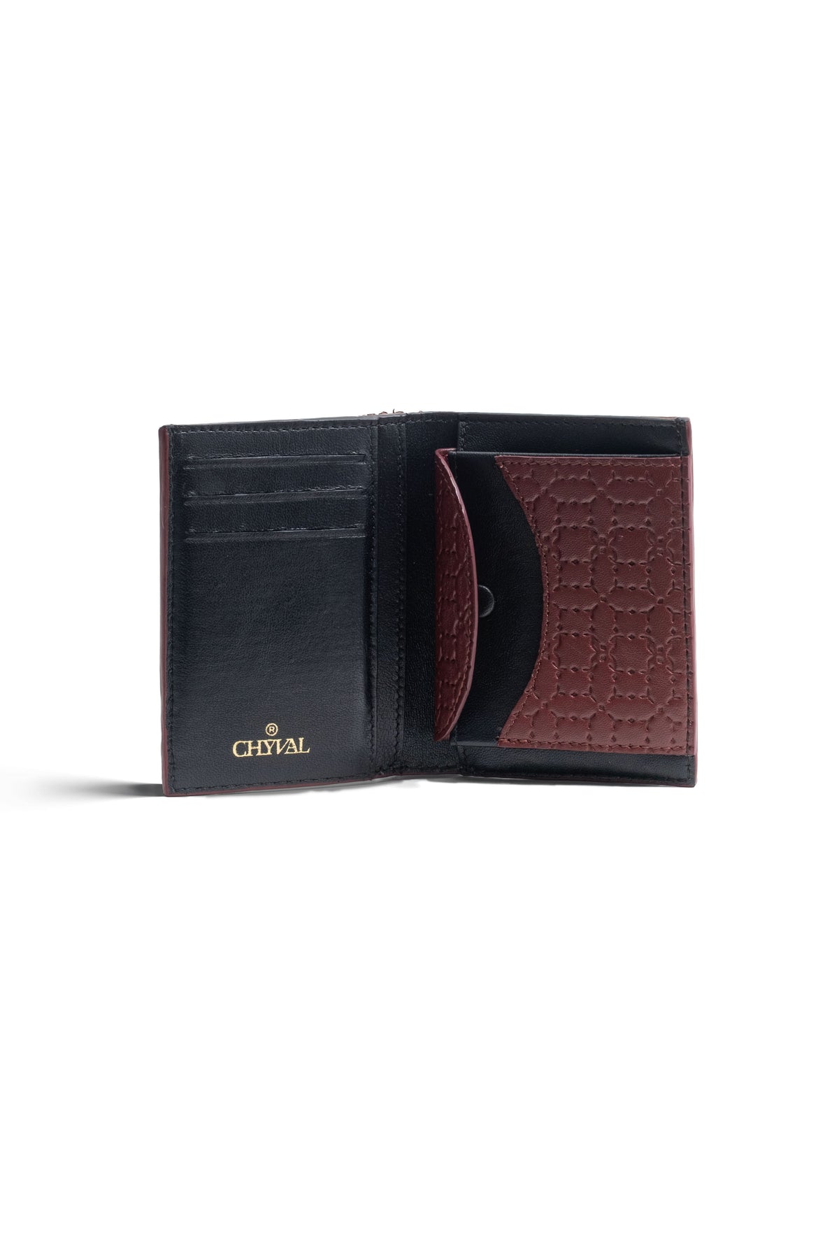 The Harmonica Wallet 2.0 - Maroon
