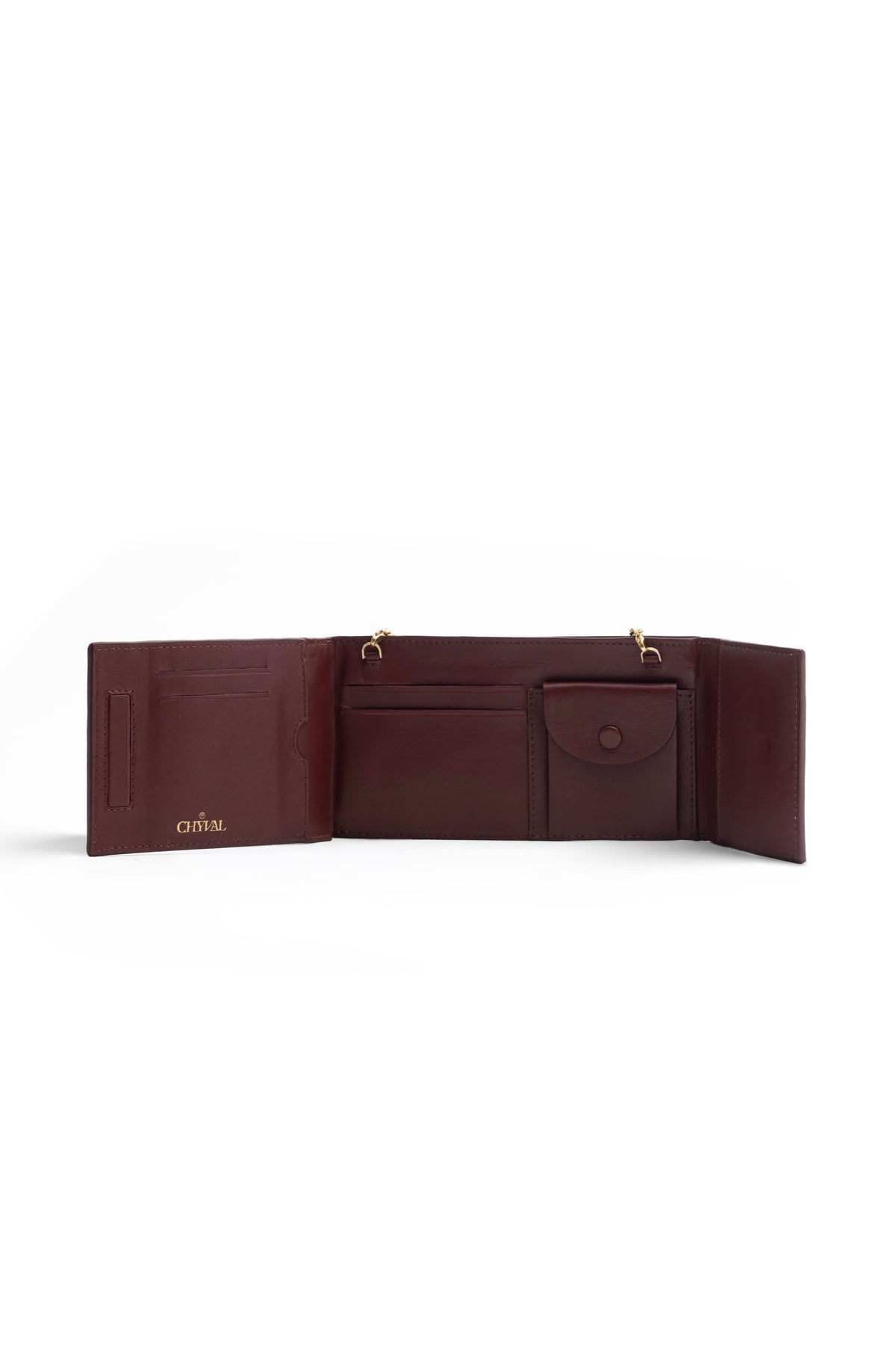 The Madeline Wallet 2.0 - Maroon