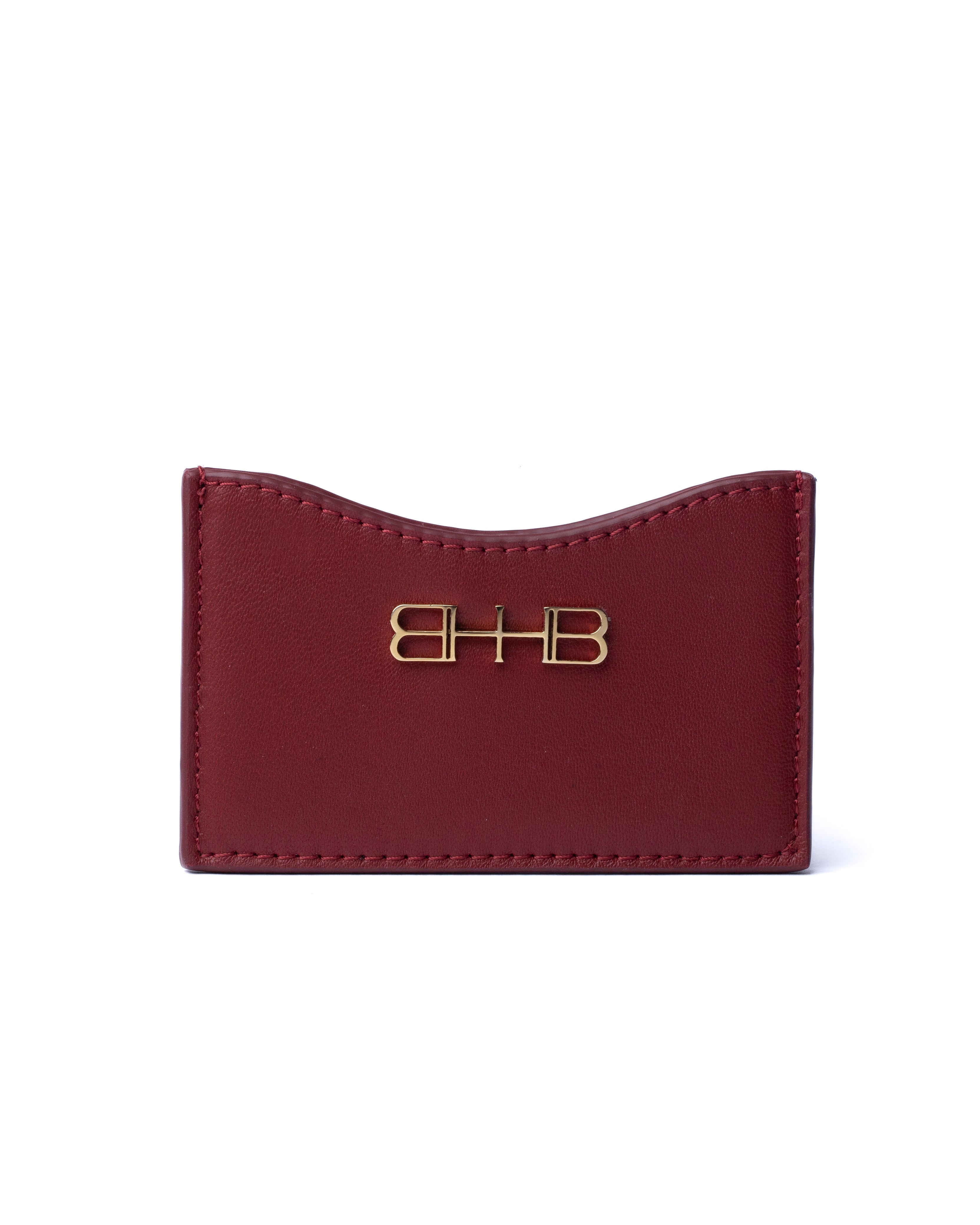 Concave Card Holder - Lip Red