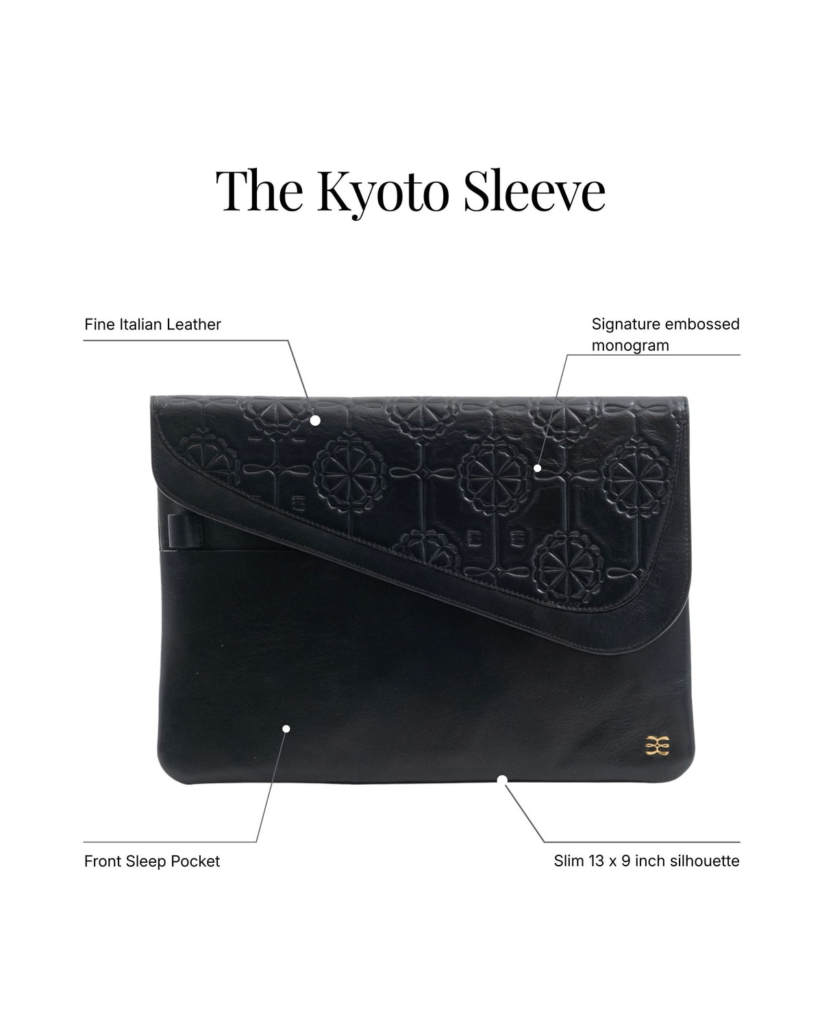 The Kyoto Sleeve - Black
