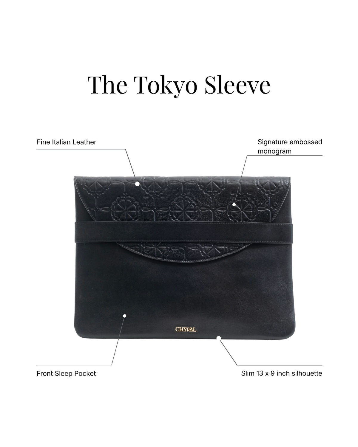 The Tokyo Sleeve - Black