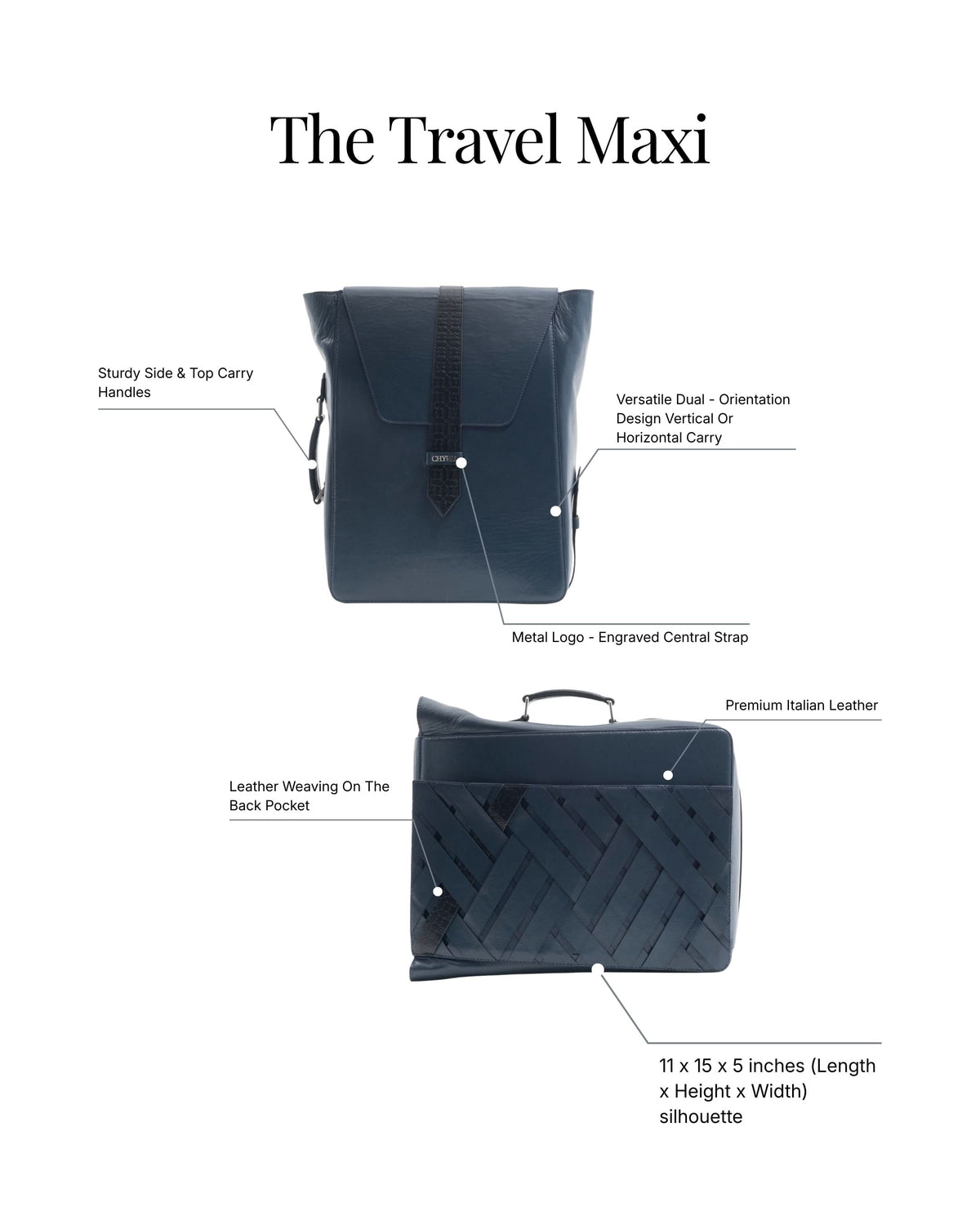 The Travel Maxi - Voila Blue
