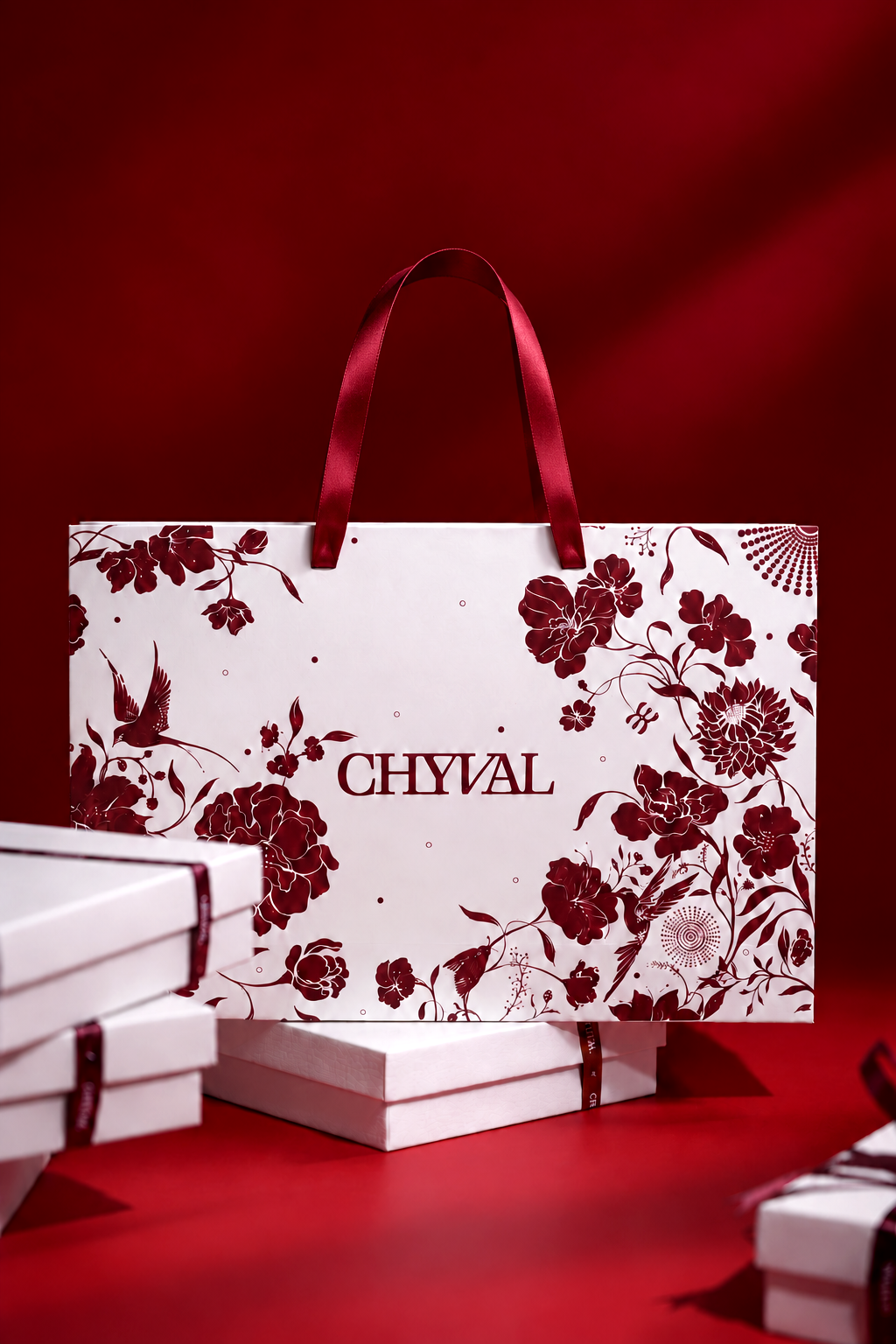 CHYVAL floral gift packaging
